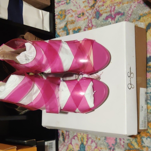 Jessica Simpson Shoes - Jessica Simpson Calypso Pink Sandal